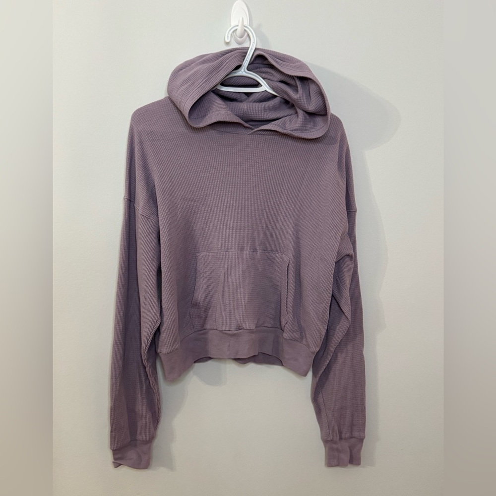 TNA waffle hoodie